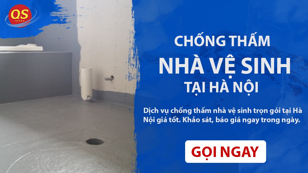 Dịch vụ chống thấm nhà vệ sinh trọn gói tại Hà Nội