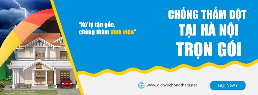 Thi công chống thấm trọn gói tại Hà Nội