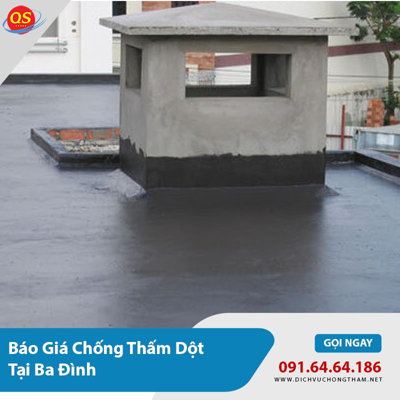 Báo Giá Chống Thấm Dột Tại Ba Đình Chỉ Từ 70.000đ/m2