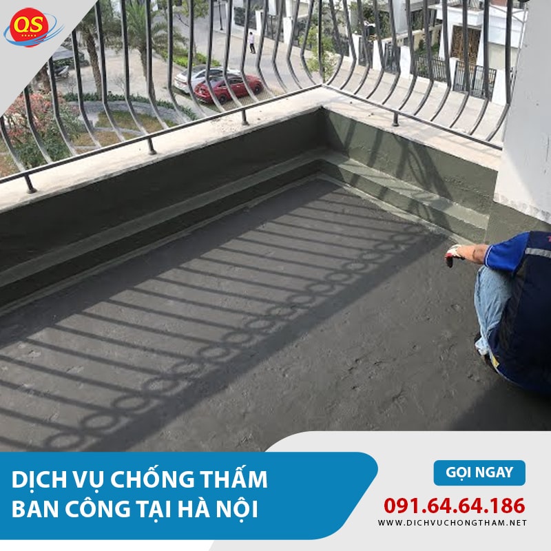Dịch Vụ Chống Thấm Ban Công Tại Hà Nội Giá Tốt