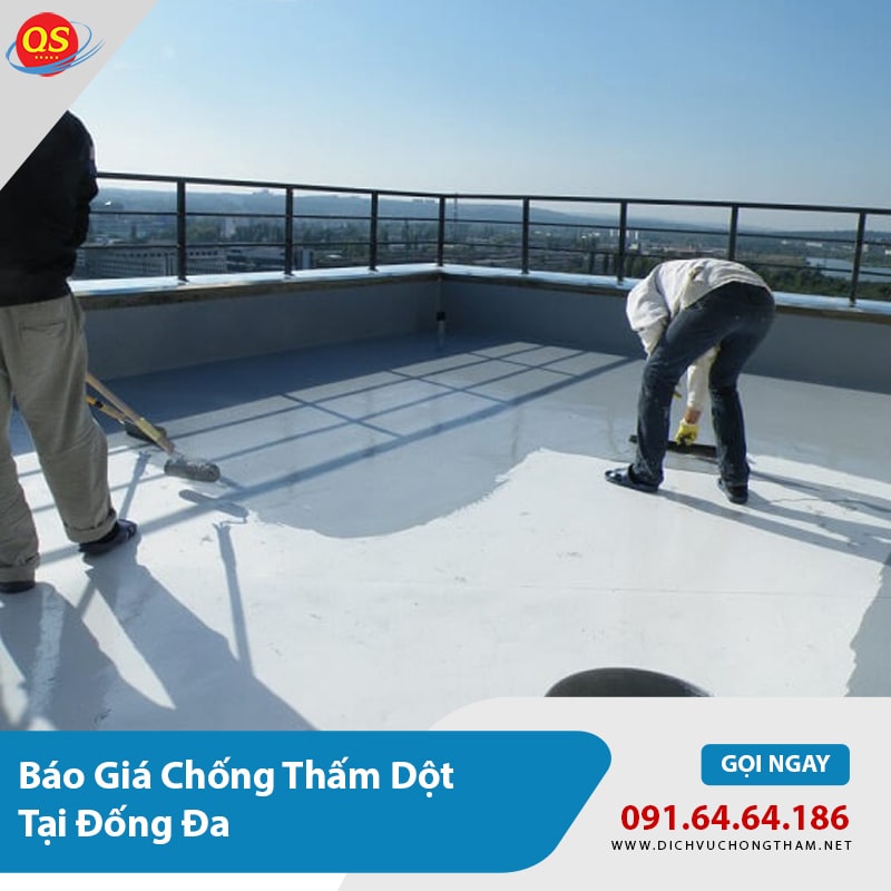 Báo Giá Chống Thấm Dột Tại Đống Đa Từ 100.000đ/m2
