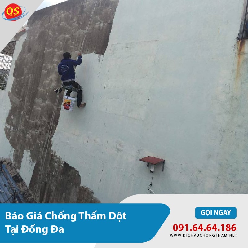 Báo Giá Chống Thấm Dột Tại Đống Đa Từ 100.000đ/m2