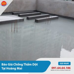 Báo Giá Chống Thấm Dột Tại Hoàng Mai Từ 120.000đ/M2