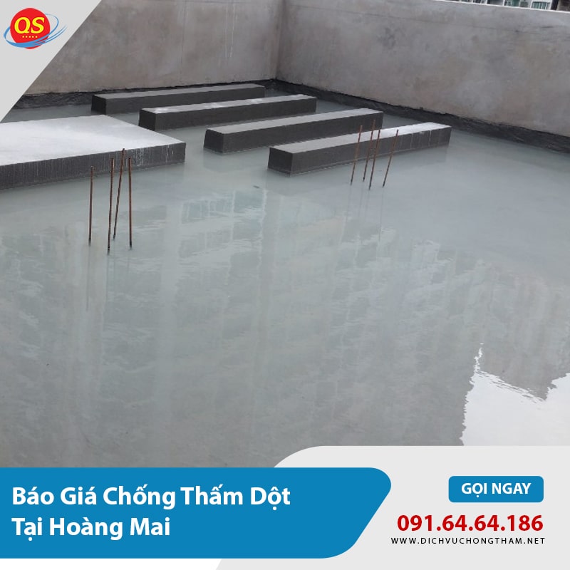 Báo Giá Chống Thấm Dột Tại Hoàng Mai Từ 120.000đ/M2