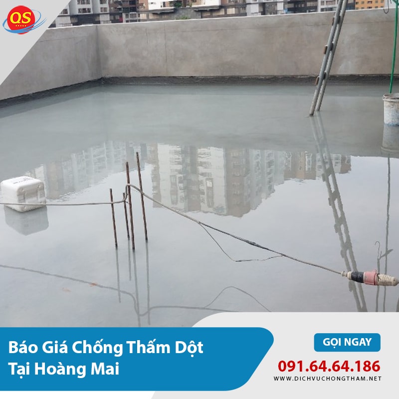 Báo Giá Chống Thấm Dột Tại Hoàng Mai Từ 120.000đ/M2