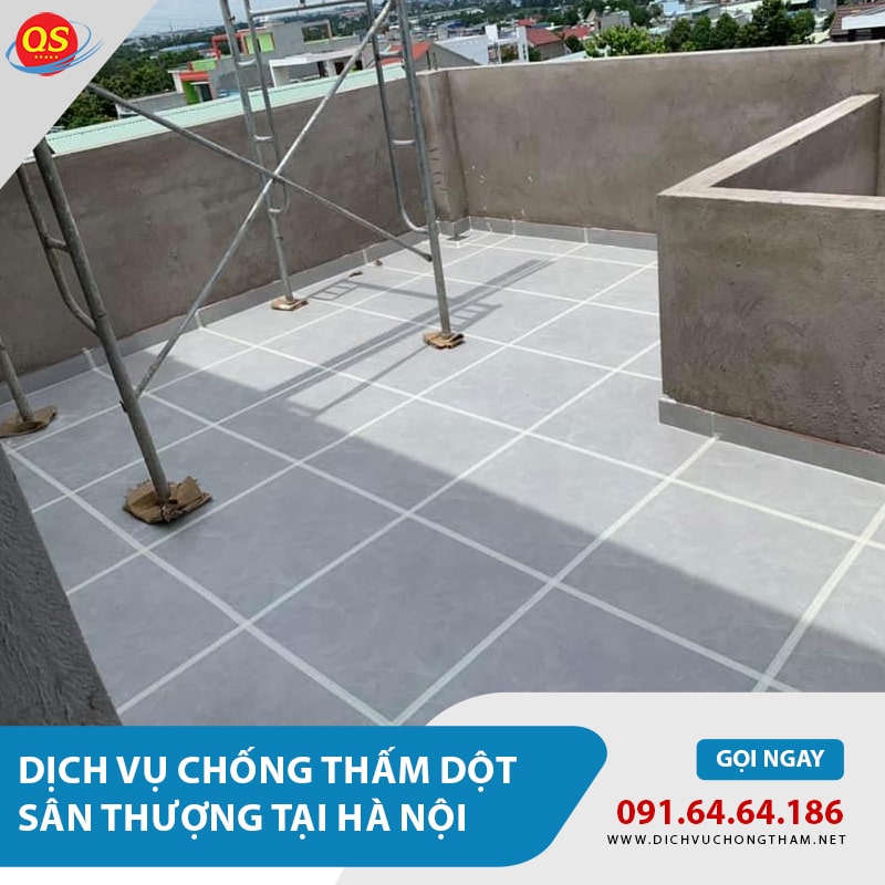 Chống Thấm Dột Sân Thượng Tại Hà Nội Từ 120.000đ/m2, Bảo Hành 10 Năm
