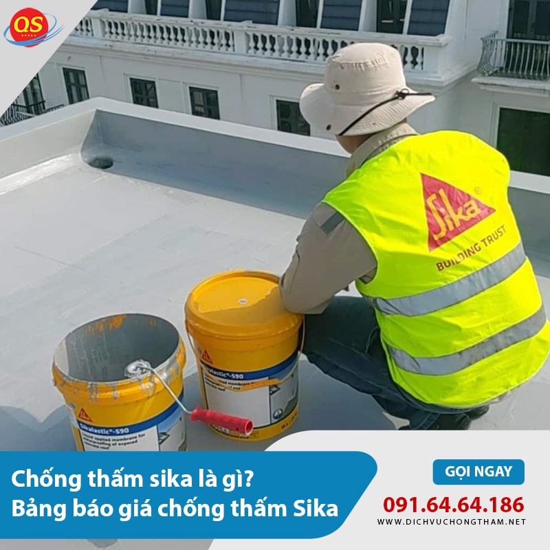 Báo Giá Chống Thấm Sika Từ 100.000đ/m2 Mới Nhất