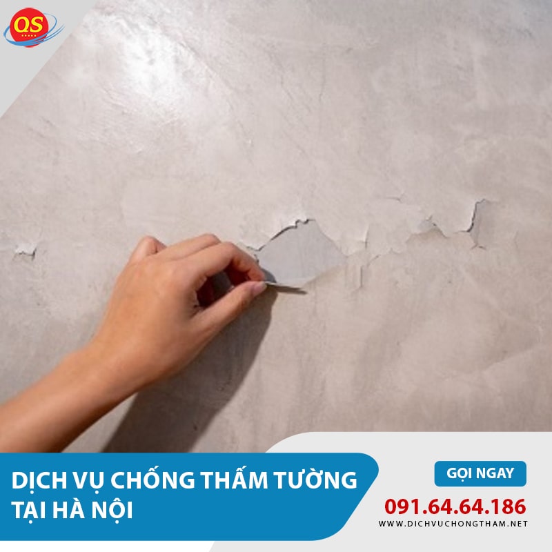 Dịch Vụ Chống Thấm Tường Tại Hà Nội Chỉ Từ 100K/m2, Bảo Hành 15 Năm