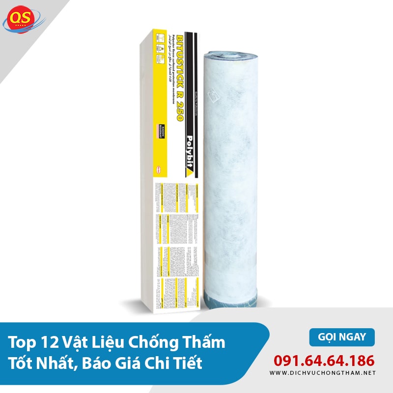 Top 12 Vật Liệu Chống Thấm Tốt Nhất, Báo Giá Chi Tiết