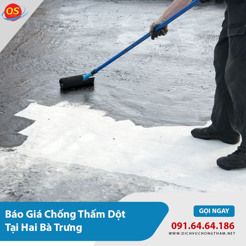 Chống Thấm Dột Tại Hai Bà Trưng Từ 110K/m2, Bảo Hành 10 năm