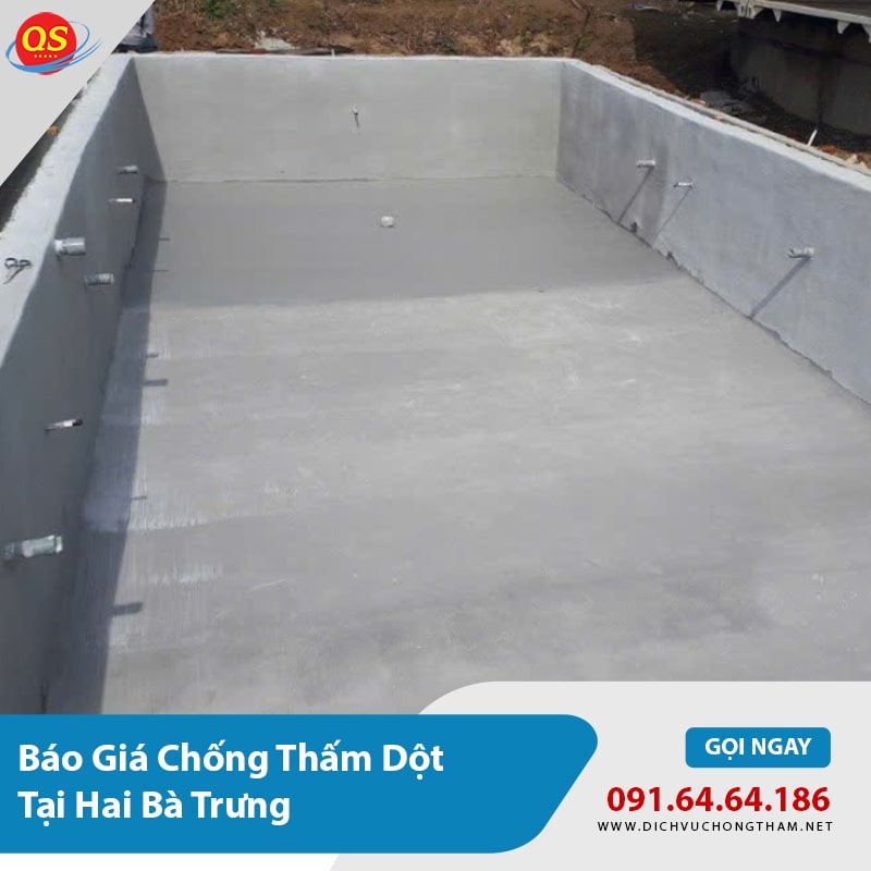 Chống Thấm Dột Tại Hai Bà Trưng Từ 110K/m2, Bảo Hành 10 năm