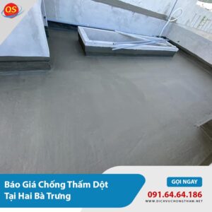 Chống Thấm Dột Tại Hai Bà Trưng Từ 110K/m2, Bảo Hành 10 năm