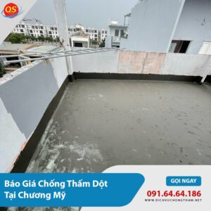 Báo Giá Chống Thấm Dột Chương Mỹ Từ 85K/m2, Hiệu Quả 100%
