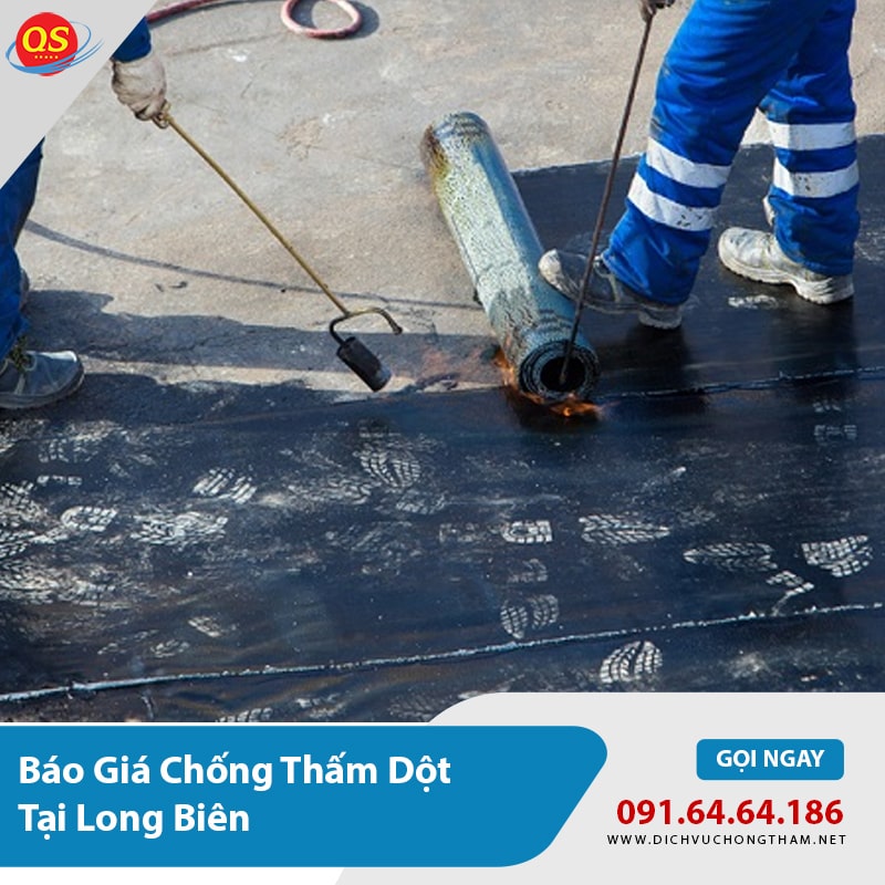 Chống Thấm Dột Long Biên Từ 100.000đ/m2, Bảo Hành Dài Hạn