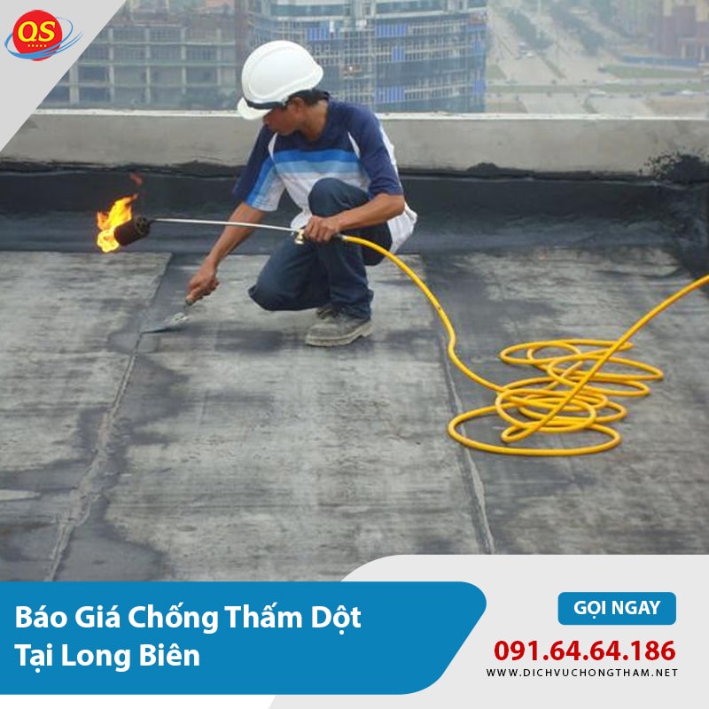 Chống Thấm Dột Long Biên Từ 100.000đ/m2, Bảo Hành Dài Hạn