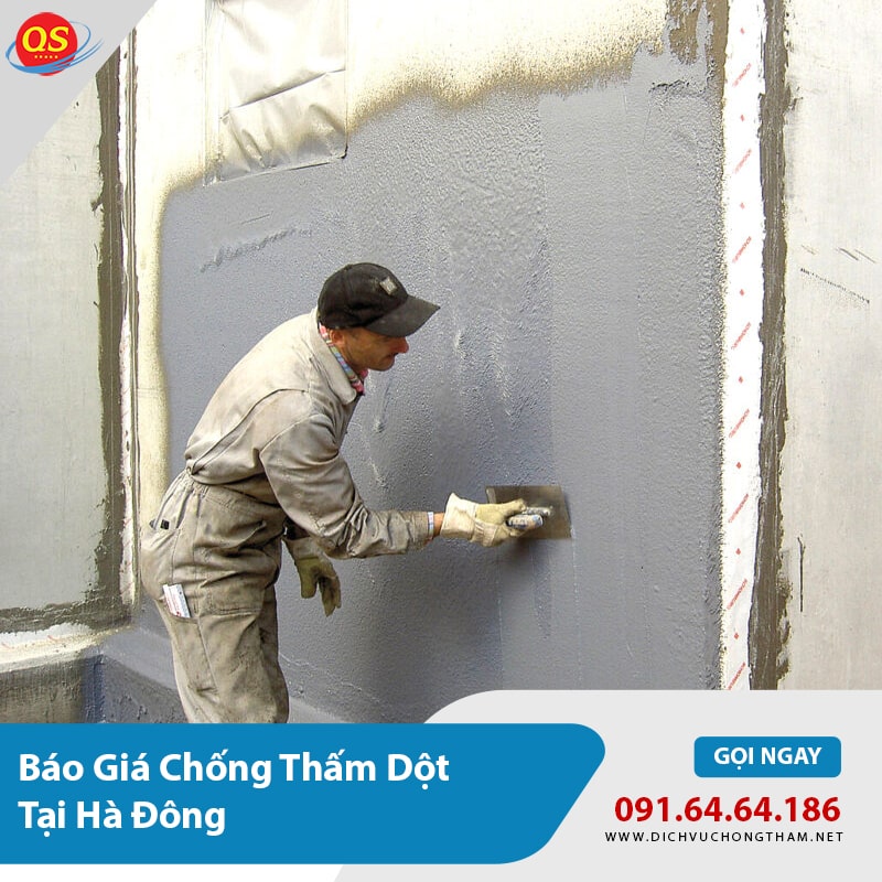 Báo Giá Chống Thấm Dột Hà Đông Từ 70K/m2, Bảo Hành 15 Năm