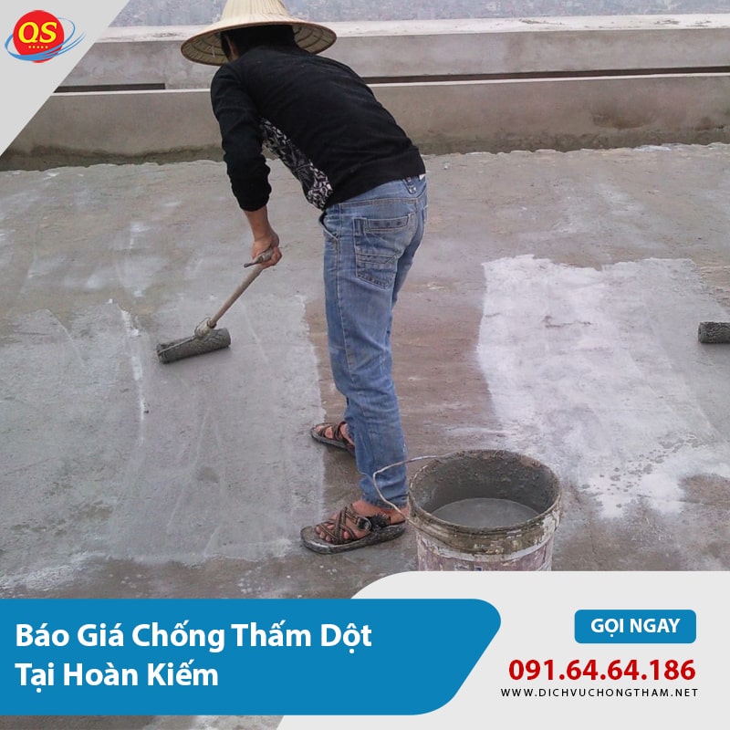 Chống Thấm Dột Tại Hoàn Kiếm Từ 80K/m2, Bảo Hành 15 Năm