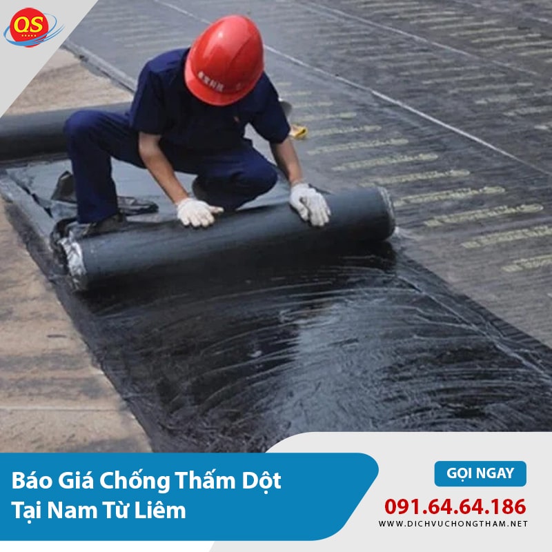 Báo Giá Chống Thấm Nam Từ Liêm Từ 80K/m2, Bảo Hành 15 Năm