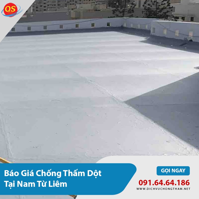 Báo Giá Chống Thấm Nam Từ Liêm Từ 80K/m2, Bảo Hành 15 Năm