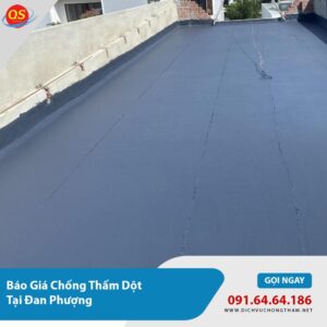 Báo Giá Chống Thấm Dột Đan Phượng Từ 75K/m2, Bảo Hành 15 Năm