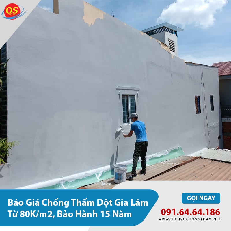 Báo giá chống thấm dột tường nhà tại Gia Lâm Báo giá chống thấm dột tường nhà tại Gia Lâm