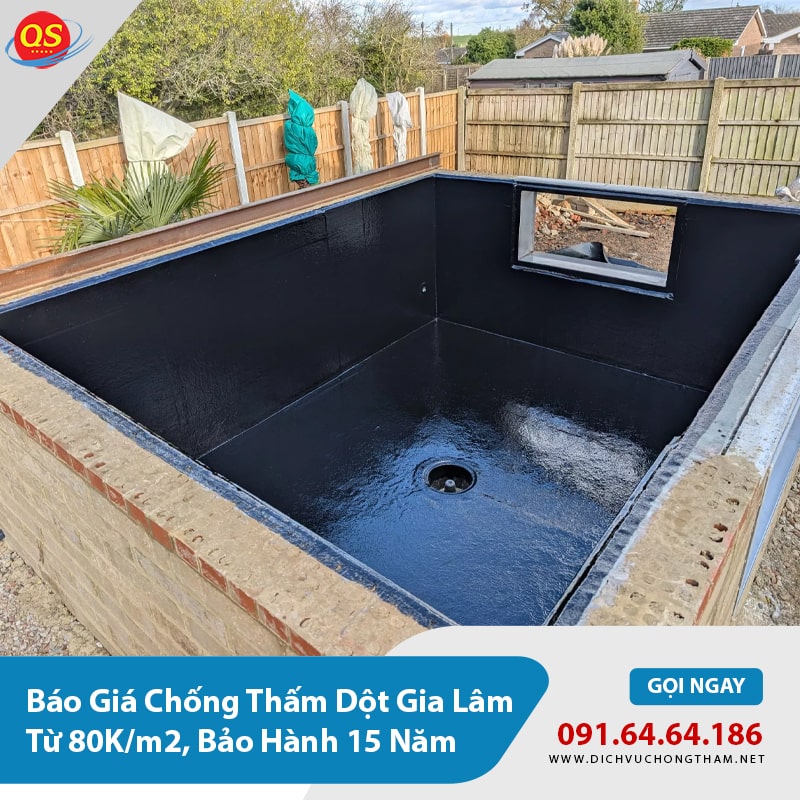 Báo giá chống thấm hồ cá tại Gia Lâm Báo giá chống thấm hồ cá tại Gia Lâm