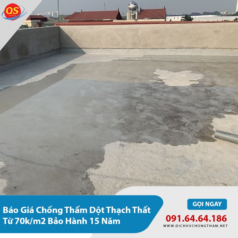 Báo giá chống thấm sân thượng tại Thạch Thất Báo giá chống thấm sân thượng tại Thạch Thất