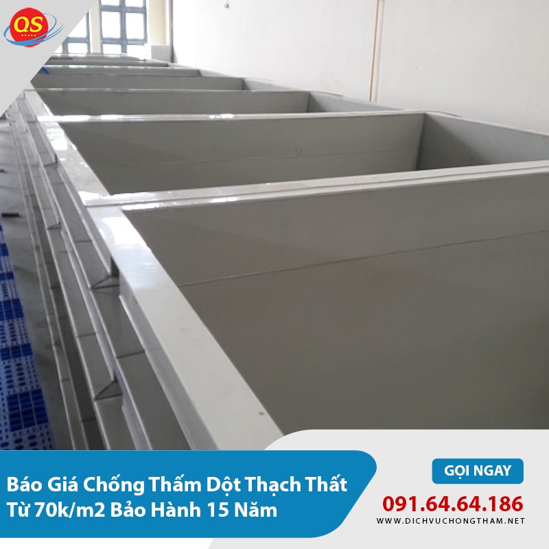 Báo giá chống thấm bể hóa chất, bể chứa nước thải tại Thạch Thất Báo giá chống thấm bể hóa chất, bể chứa nước thải tại Thạch Thất