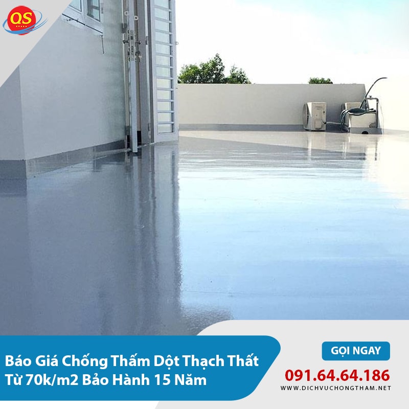 Báo Giá Chống Thấm Dột Thạch Thất Từ 70k/m2 Bảo Hành 15 Năm Báo Giá Chống Thấm Dột Thạch Thất Từ 70k/m2 Bảo Hành 15 Năm