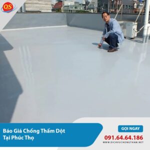 Báo Giá Chống Thấm Dột Tại Phúc Thọ Giá Từ 70.000đ/m2