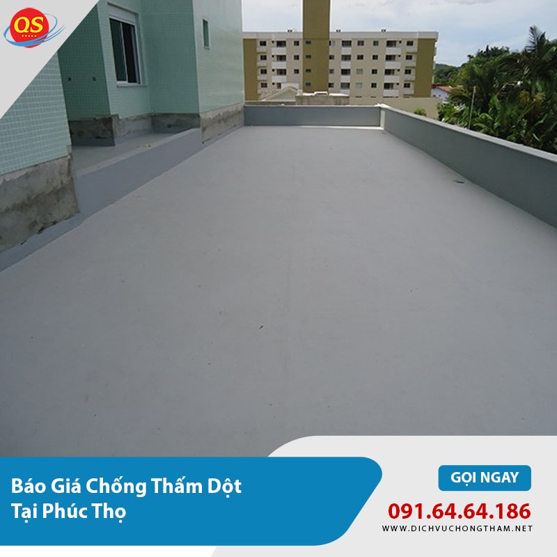 Báo Giá Chống Thấm Dột Tại Phúc Thọ Giá Từ 70.000đ/m2
