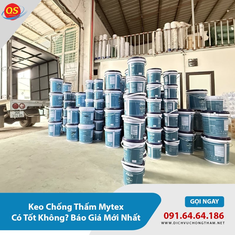 Keo Chống Thấm Mytex Có Tốt Không? Báo Giá Mới Nhất Keo Chống Thấm Mytex Có Tốt Không? Báo Giá Mới Nhất