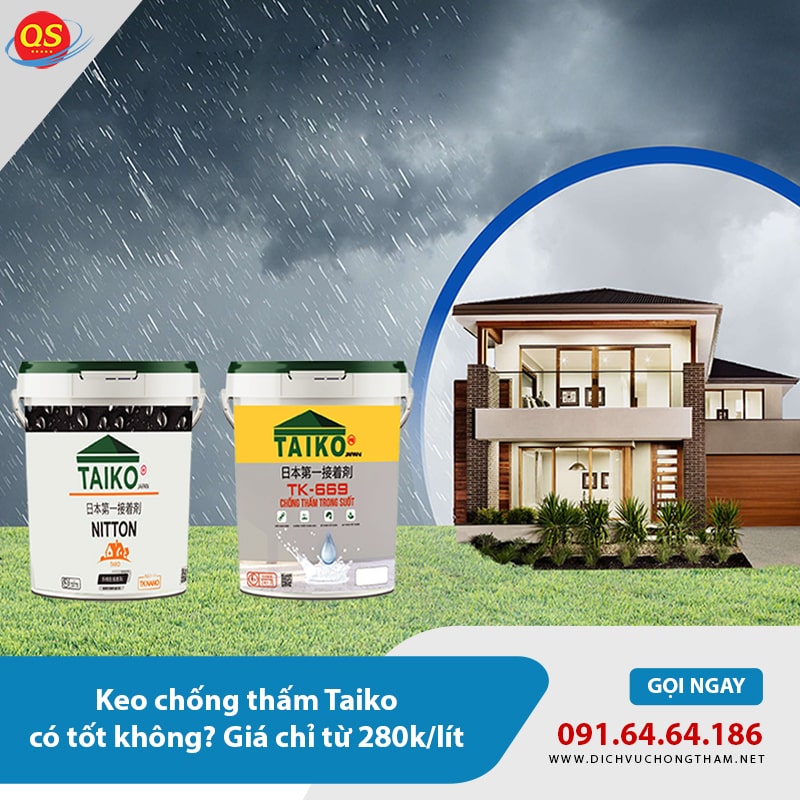 Keo chống thấm Taiko Nitton (Gốc Acrylic) Keo chống thấm Taiko Nitton (Gốc Acrylic)