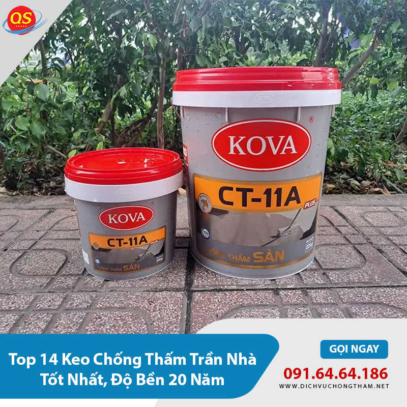 Top 14 Keo Chống Thấm Trần Nhà Tốt Nhất, Độ Bền 20 Năm