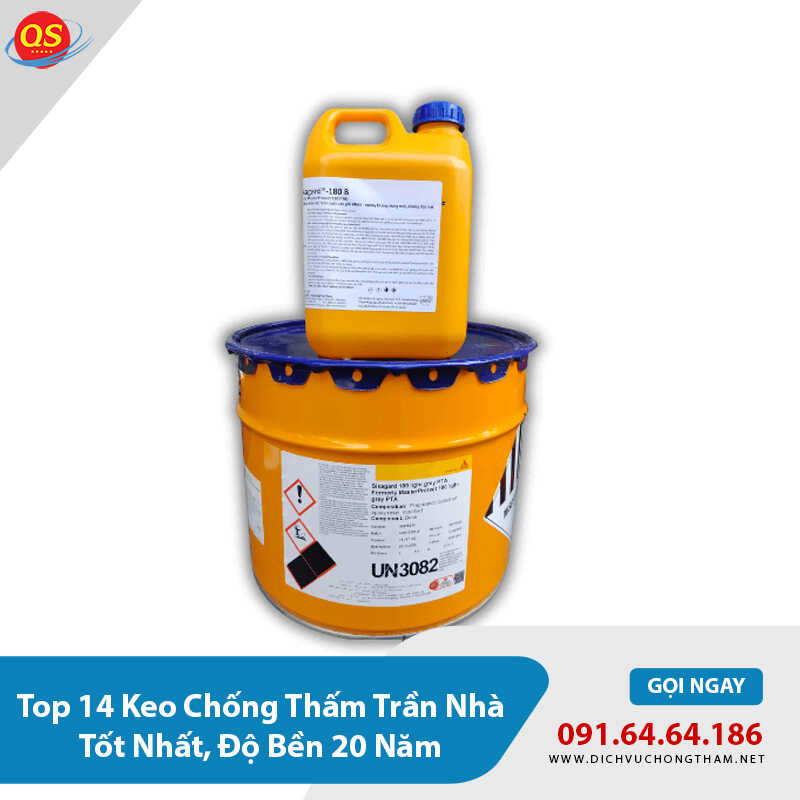 Top 14 Keo Chống Thấm Trần Nhà Tốt Nhất, Độ Bền 20 Năm