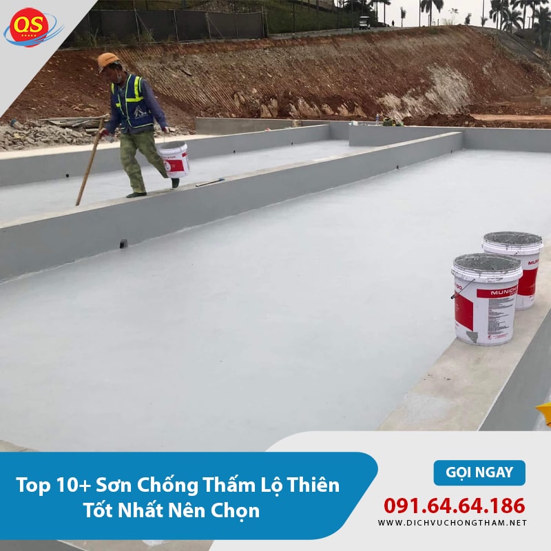 Sơn chống thấm lộ thiên Munich Sơn chống thấm lộ thiên Munich