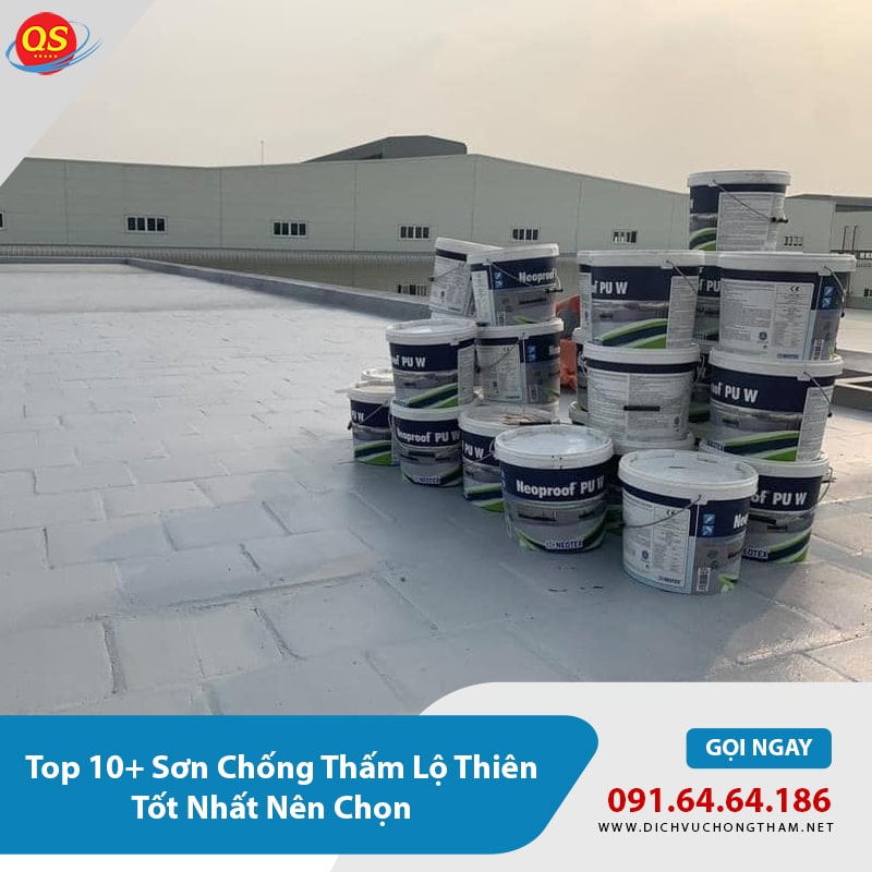 Sơn chống thấm lộ thiên Neoproof PU W Sơn chống thấm lộ thiên Neoproof PU W