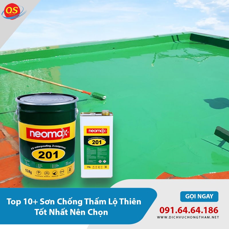 Sơn chống thấm lộ thiên Neomax 201 Sơn chống thấm lộ thiên Neomax 201