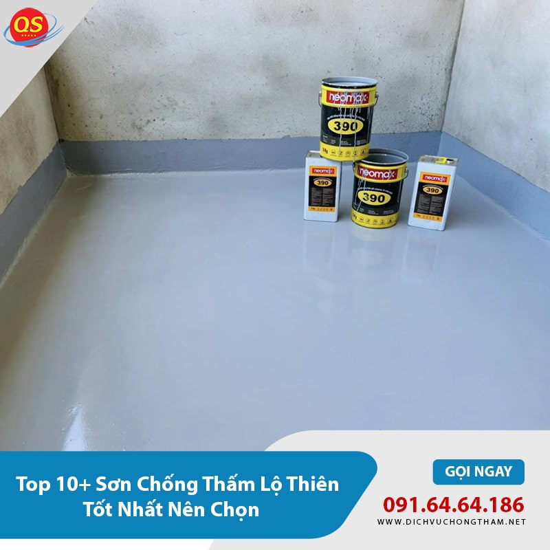Sơn chống thấm lộ thiên Neomax 390/391 Sơn chống thấm lộ thiên Neomax 390/391