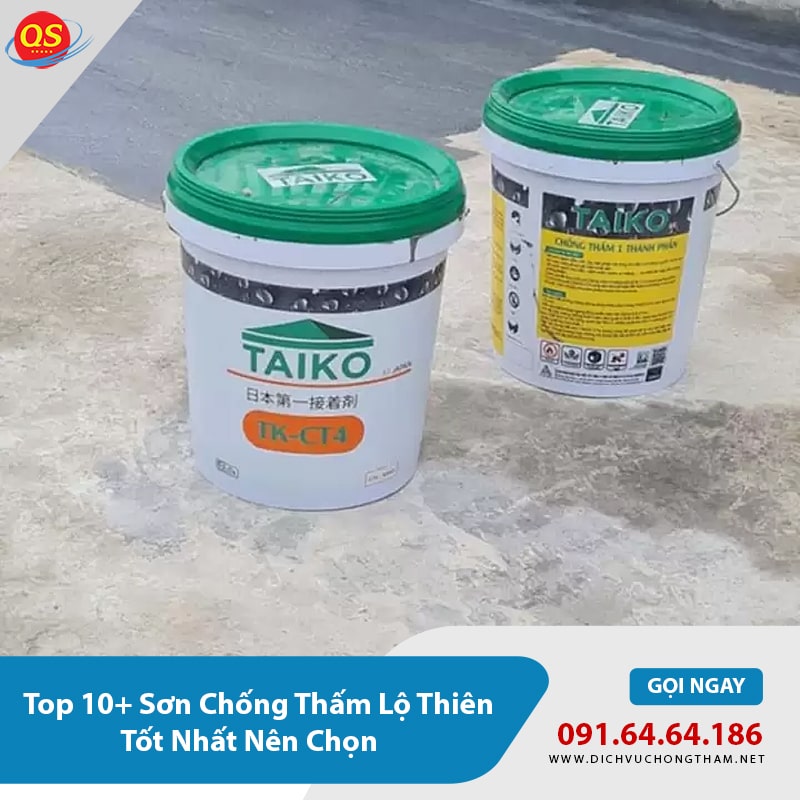 Sơn chống thấm lộ thiên Taiko Sơn chống thấm lộ thiên Taiko