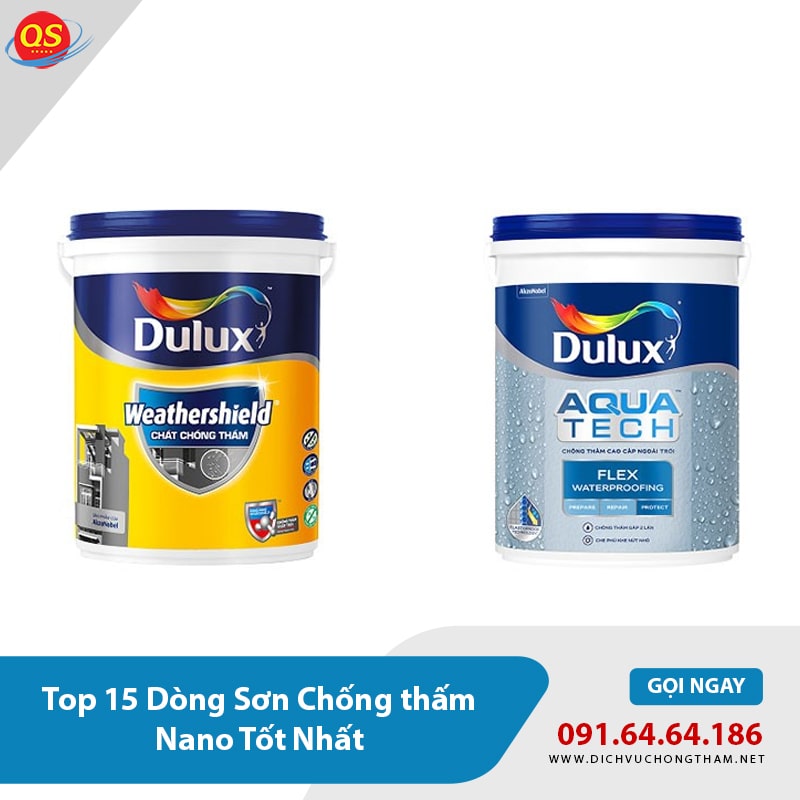 Top 15 Dòng Sơn Chống thấm Nano Tốt Nhất 2026 Nên Chọn