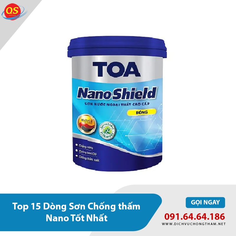 Top 15 Dòng Sơn Chống thấm Nano Tốt Nhất 2026 Nên Chọn