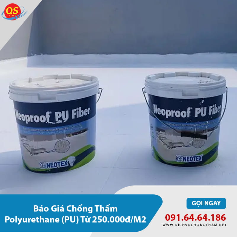 Báo Giá Chống Thấm Polyurethane (PU) Từ 250.000đ/M2 2026