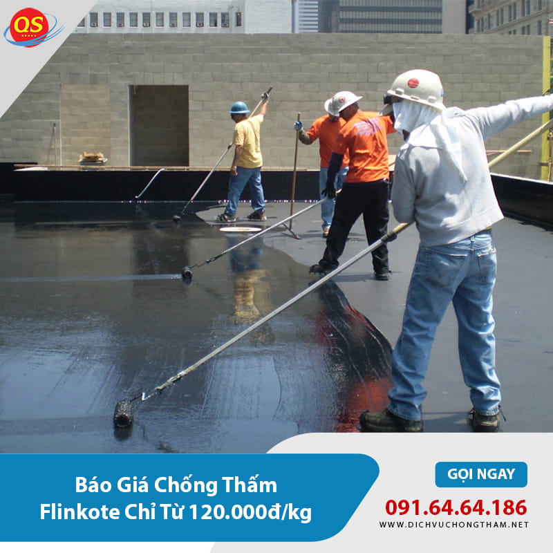 Báo Giá Chống Thấm Flinkote Chỉ Từ 120.000đ/kg năm 2026 Báo Giá Chống Thấm Flinkote Chỉ Từ 120.000đ/kg năm 2026
