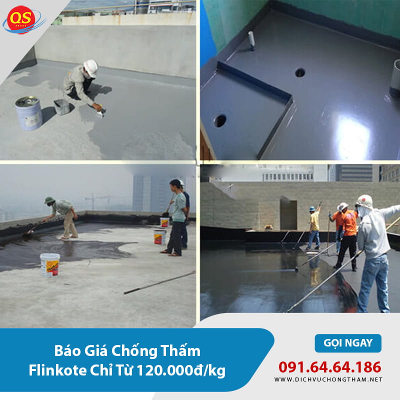 Báo Giá Chống Thấm Flinkote Chỉ Từ 120.000đ/kg năm 2026 Báo Giá Chống Thấm Flinkote Chỉ Từ 120.000đ/kg năm 2026