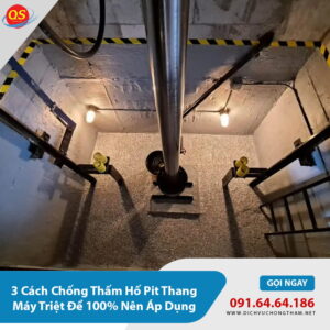 3 Cách Chống Thấm Hố Pit Thang Máy Triệt Để 100% Nên Áp Dụng