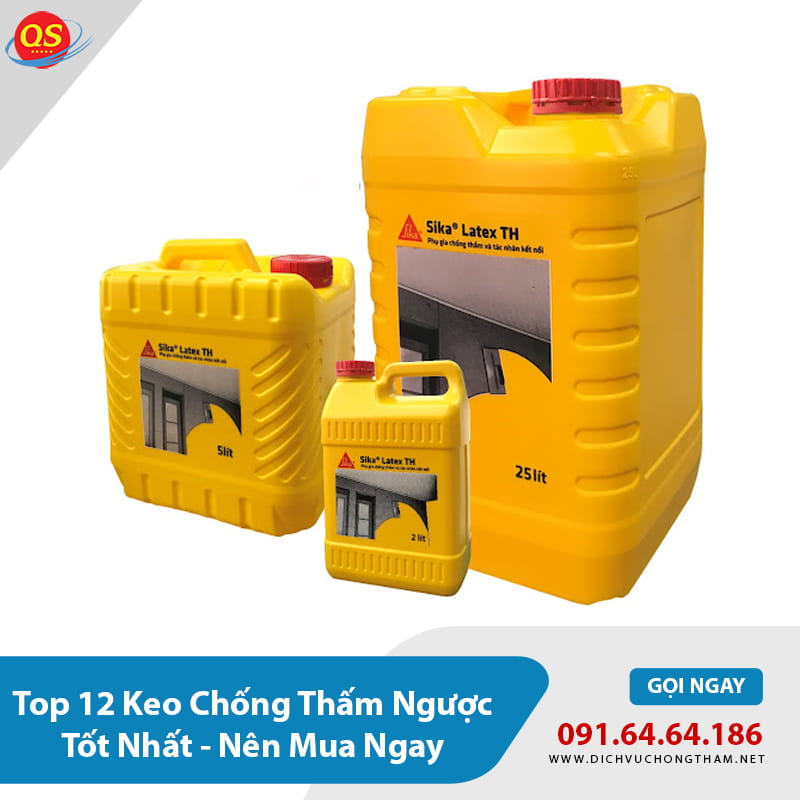 Keo chống thấm ngược sika Latex TH