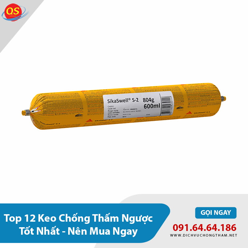 Keo chống thấm ngược SikaSwell S2