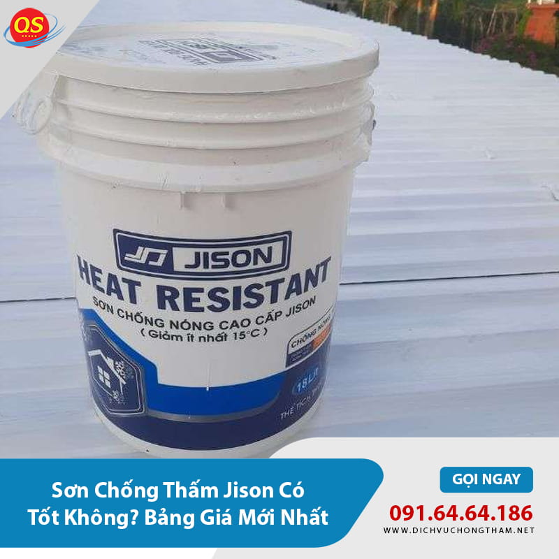 Sơn Chống Thấm Jison Có Tốt Không? Bảng Giá Mới Nhất 2026 Sơn Chống Thấm Jison Có Tốt Không? Bảng Giá Mới Nhất 2026