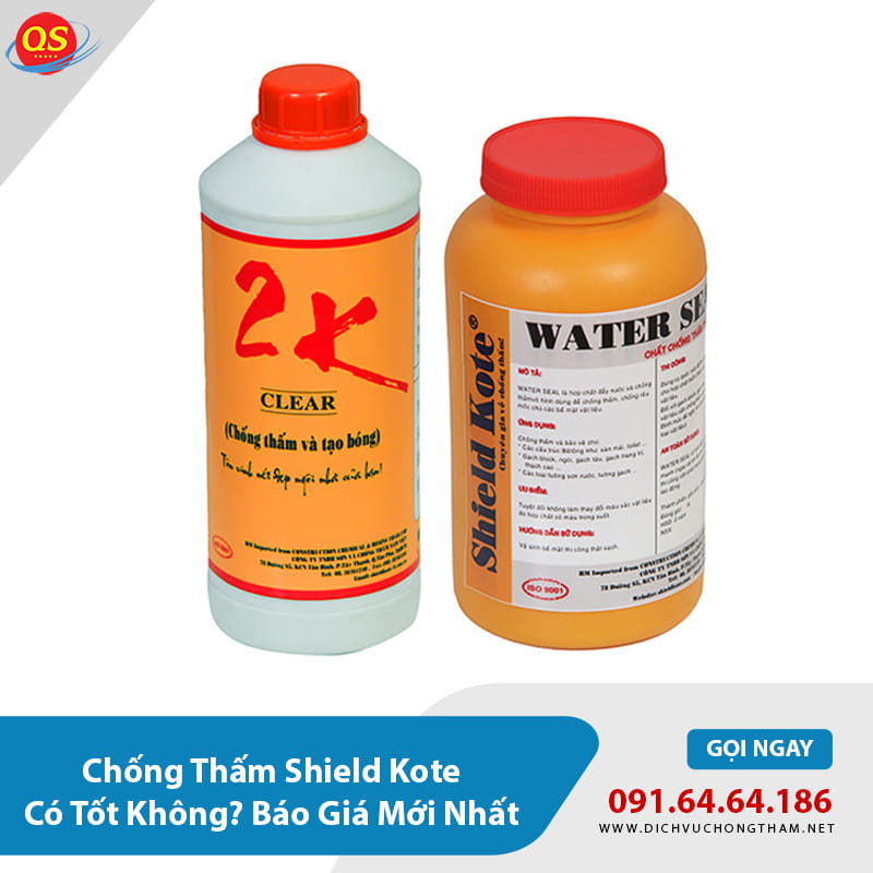 Chống Thấm Shield Kote Có Tốt Không? Báo Giá Mới Nhất 2026 Chống Thấm Shield Kote Có Tốt Không? Báo Giá Mới Nhất 2026